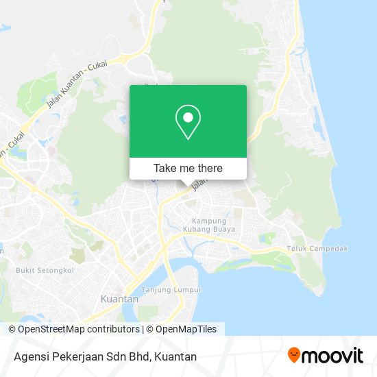 Agensi Pekerjaan Sdn Bhd map