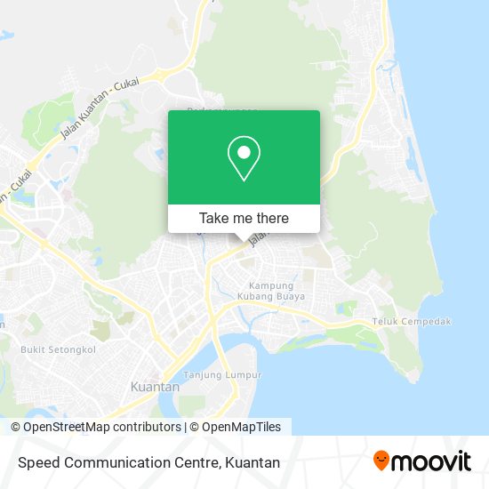 Speed Communication Centre map