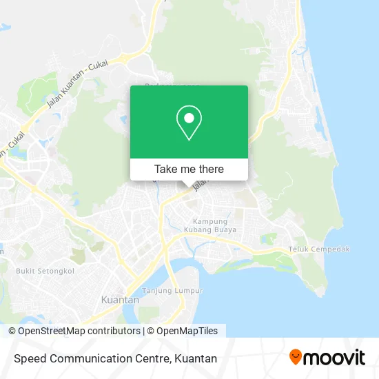 Speed Communication Centre map