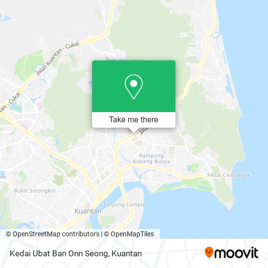 Kedai Ubat Ban Onn Seong map