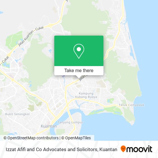 Izzat Afifi and Co Advocates and Solicitors map