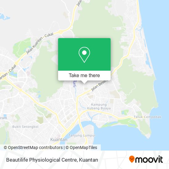 Beautilife Physiological Centre map