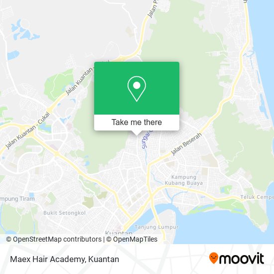 Maex Hair Academy map