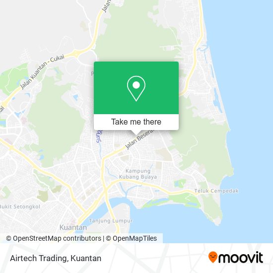 Airtech Trading map