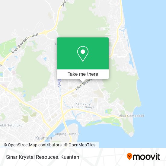 Sinar Krystal Resouces map