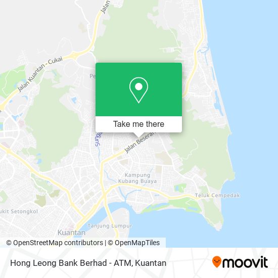 Hong Leong Bank Berhad - ATM map