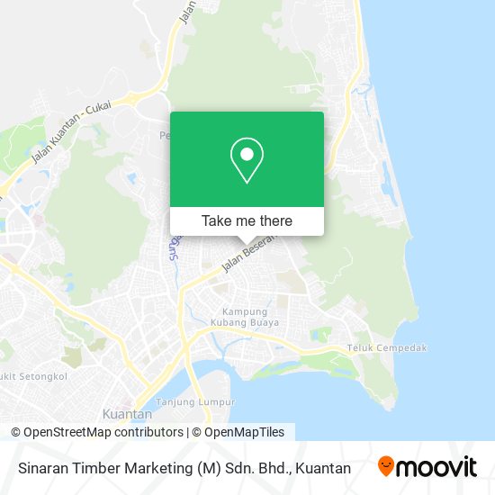 Sinaran Timber Marketing (M) Sdn. Bhd. map