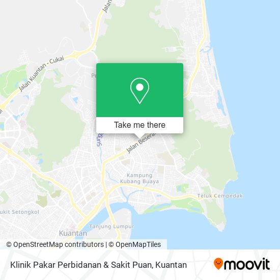 Peta Klinik Pakar Perbidanan & Sakit Puan