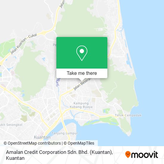 Amalan Credit Corporation Sdn. Bhd. (Kuantan) map