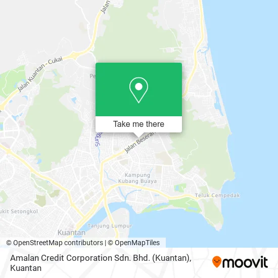 Amalan Credit Corporation Sdn. Bhd. (Kuantan) map