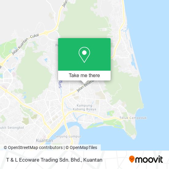 T & L Ecoware Trading Sdn. Bhd. map