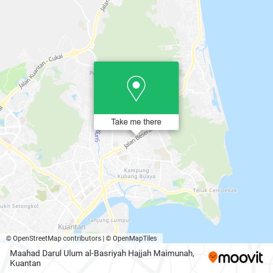 Maahad Darul Ulum al-Basriyah Hajjah Maimunah map