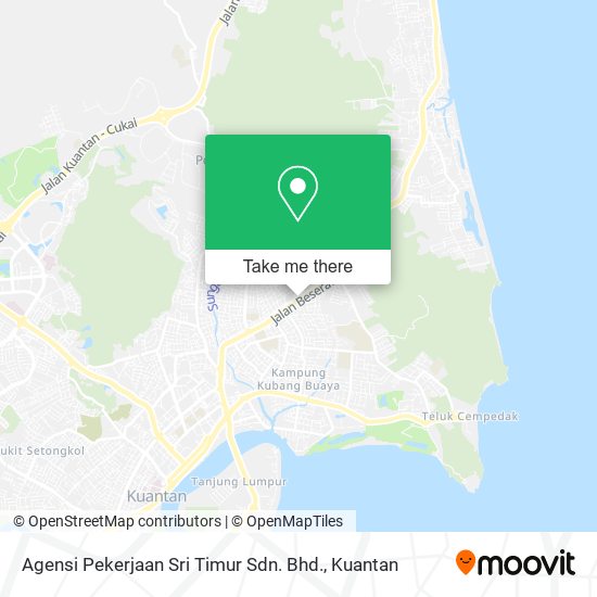 Agensi Pekerjaan Sri Timur Sdn. Bhd. map