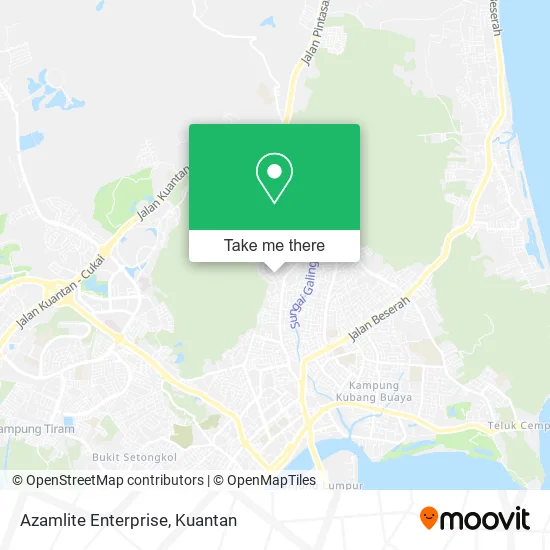 Azamlite Enterprise map