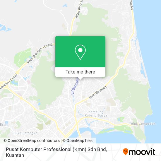 Pusat Komputer Professional (Kmn) Sdn Bhd map