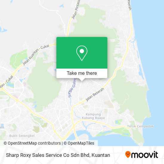 Sharp Roxy Sales Service Co Sdn Bhd map