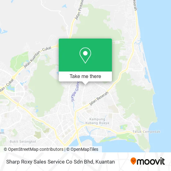 Sharp Roxy Sales Service Co Sdn Bhd map