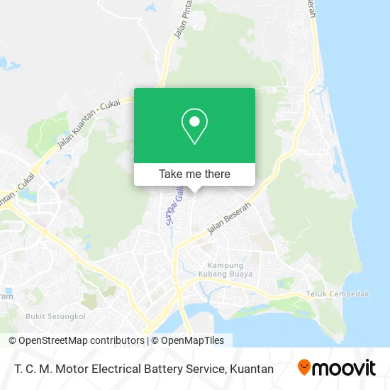 T. C. M. Motor Electrical Battery Service map