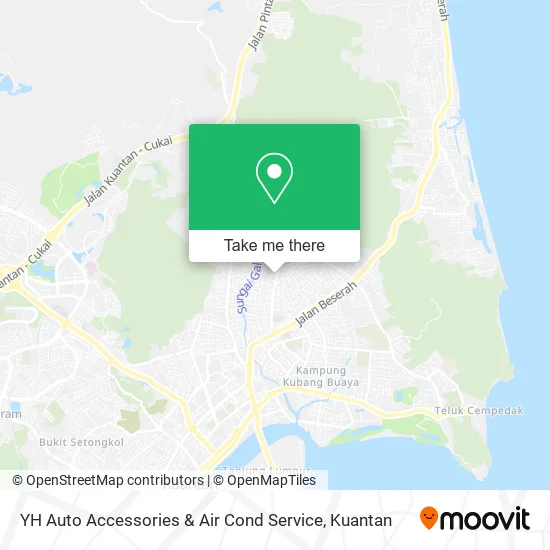 YH Auto Accessories & Air Cond Service map