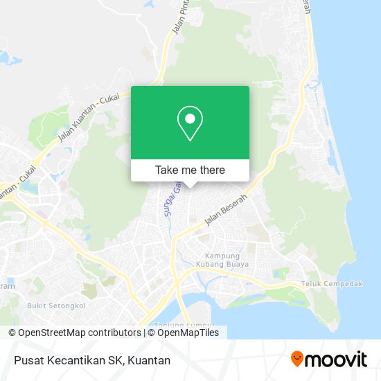 Peta Pusat Kecantikan SK