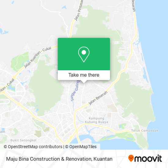 Maju Bina Construction & Renovation map