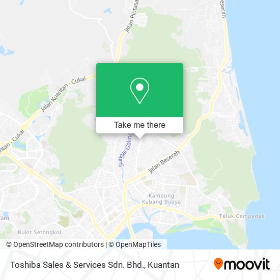 Toshiba Sales & Services Sdn. Bhd. map