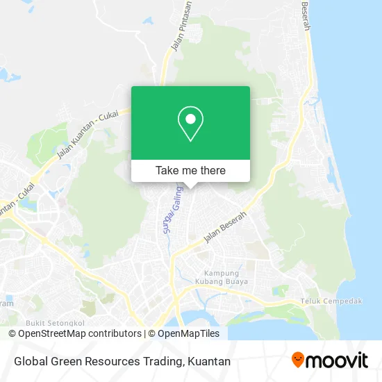 Global Green Resources Trading map