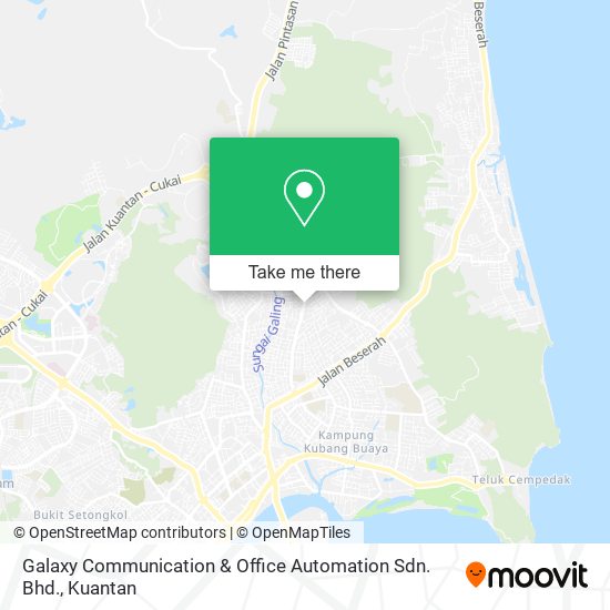 Galaxy Communication & Office Automation Sdn. Bhd. map