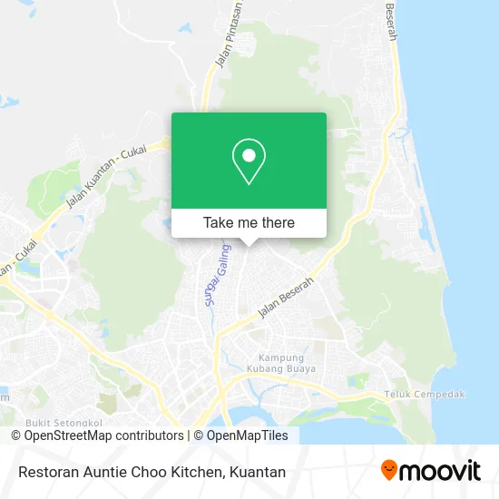 Restoran Auntie Choo Kitchen map