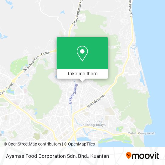 Ayamas Food Corporation Sdn. Bhd. map