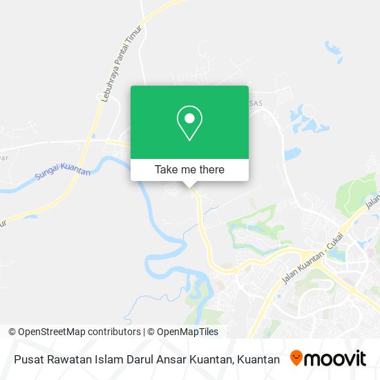 Pusat Rawatan Islam Darul Ansar Kuantan map