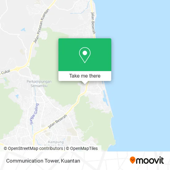 Communication Tower map