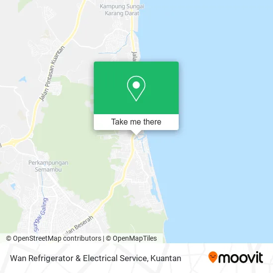 Wan Refrigerator & Electrical Service map