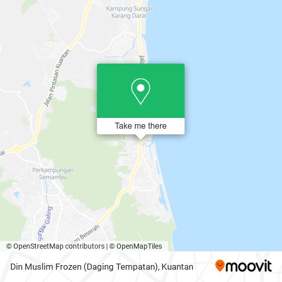 Peta Din Muslim Frozen (Daging Tempatan)