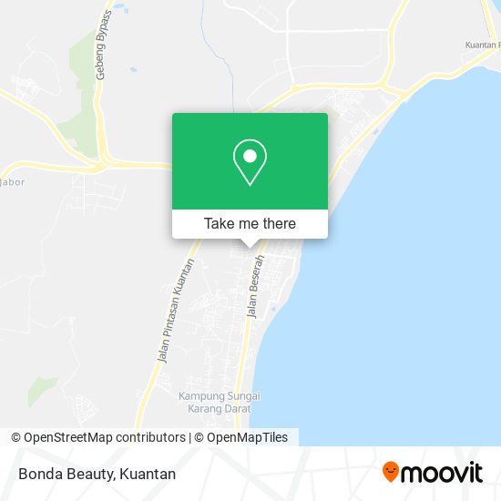 Bonda Beauty map