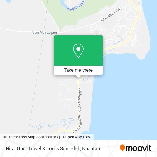 Nitai Gaur Travel & Tours Sdn. Bhd. map