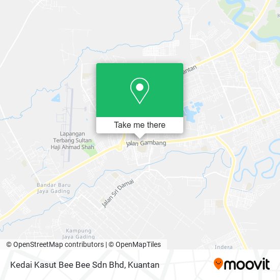 Kedai Kasut Bee Bee Sdn Bhd map