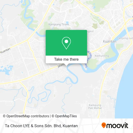 Ta Choon LYE & Sons Sdn. Bhd map