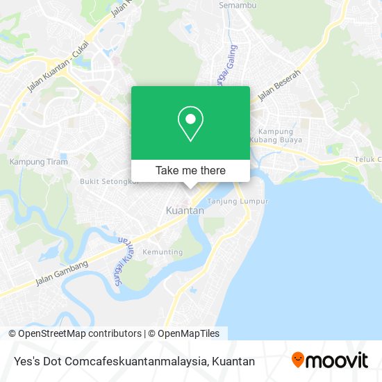 Peta Yes's Dot Comcafeskuantanmalaysia