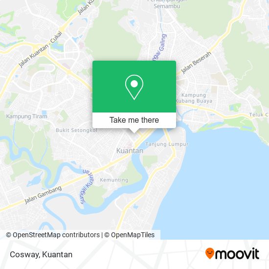 Cosway map