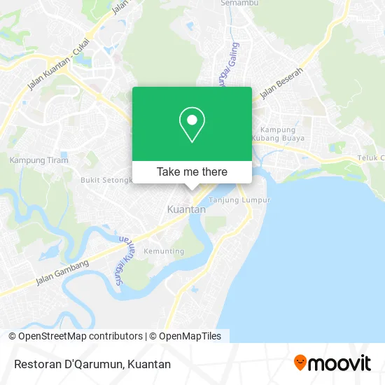 Restoran D'Qarumun map