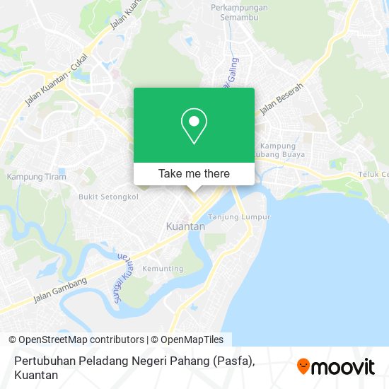 Peta Pertubuhan Peladang Negeri Pahang (Pasfa)