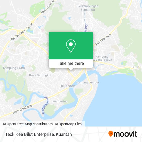 Teck Kee Bilut Enterprise map