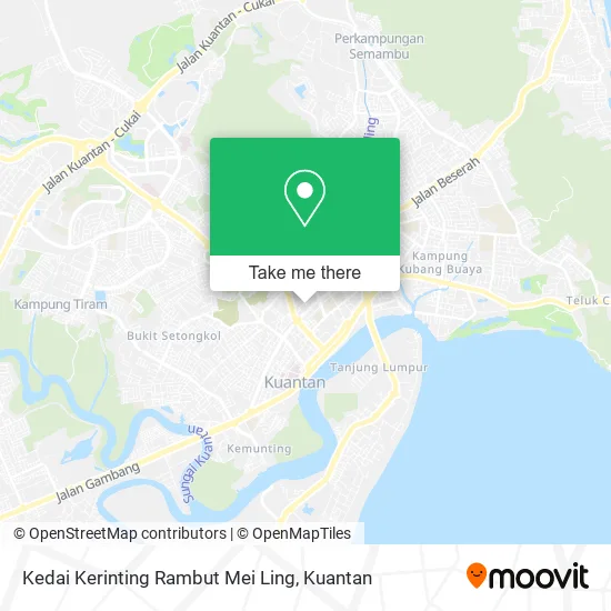 Kedai Kerinting Rambut Mei Ling map