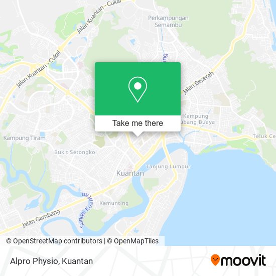 Alpro Physio map