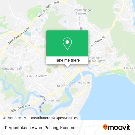 Perpustakaan Awam Pahang map