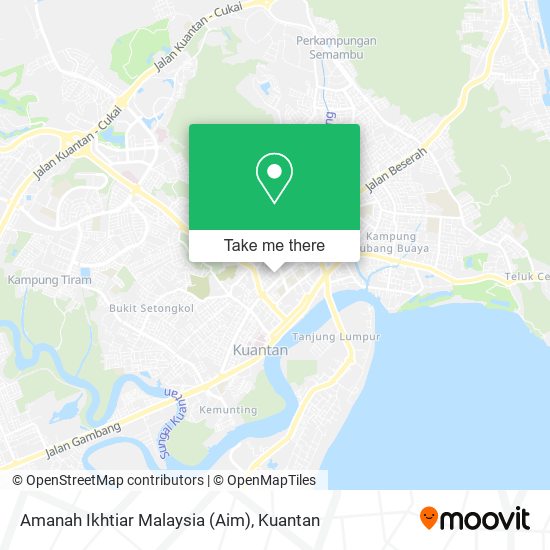 Peta Amanah Ikhtiar Malaysia (Aim)