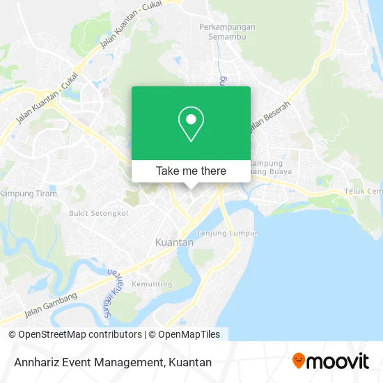 Annhariz Event Management map