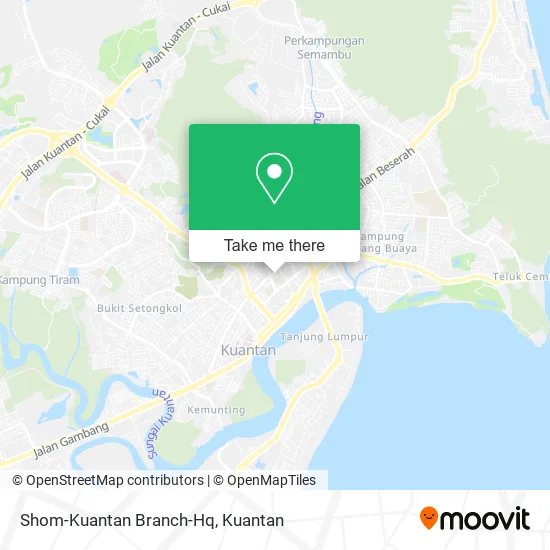 Shom-Kuantan Branch-Hq map