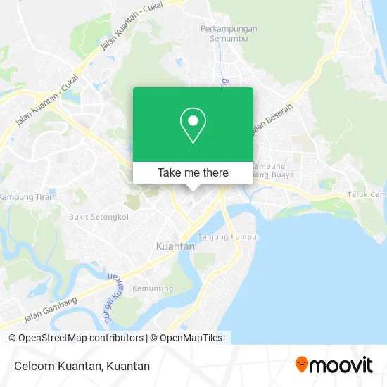 Celcom Kuantan map